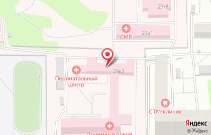 Женская консультация Оренбургский клинический перинатальный центр на проспекте Гагарина на карте