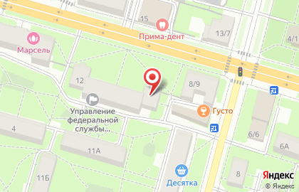 Санкт-Петербург, Международная коллегия адвокатов на карте