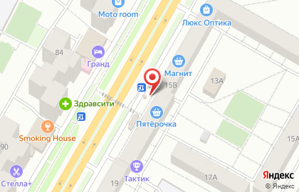 Киоск по продаже фруктов и овощей в Чебоксарах на карте