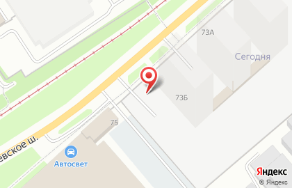 Магазин автотоваров Коэффициент на карте