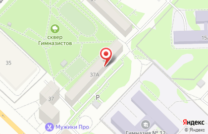 Barbershop на улице 50 лет Октября на карте