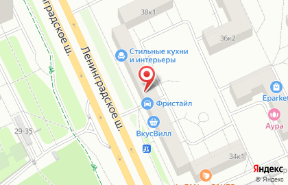 Мебельный салон Бобр на Ленинградском шоссе на карте