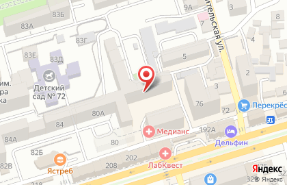 Медицинская лаборатория LabQuest в Кировском районе на карте