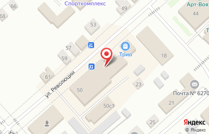 Микрокредитная компания ФастФинанс на улице Революции на карте