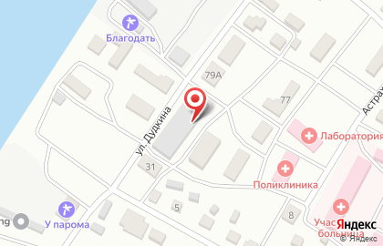 СберБанк в Астрахани на карте