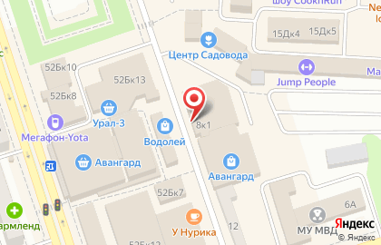Часовой салон АкТайм на улице Ленинского Комсомола на карте