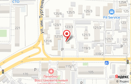 Шиномонтажная мастерская в Западном районе на карте