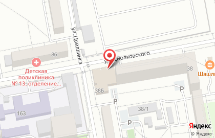 Торговая компания Стратегия в Октябрьском районе на карте