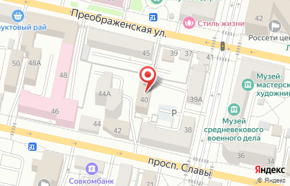 Адвокатский кабинет Солодилова И.А. на карте