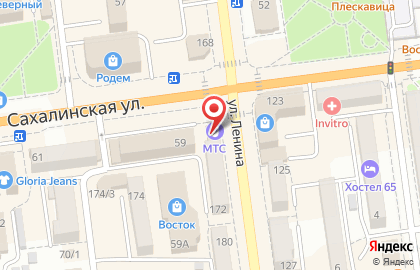 Связной на улице Ленина на карте