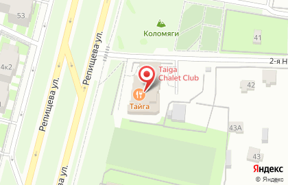 Ресторан Chalet TAIGA на карте
