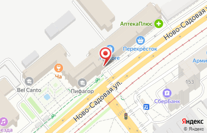 Фабрика многопрофильное предприятие на Ново-Садовой улице на карте