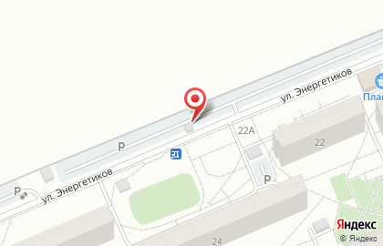 Автостоянка в Красноярске на карте