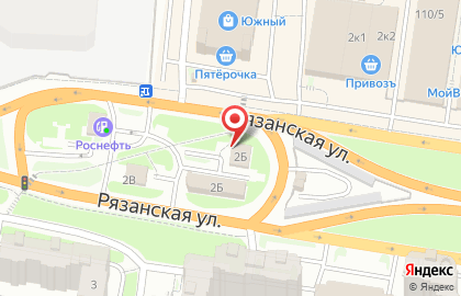 Автомойка в Туле на карте