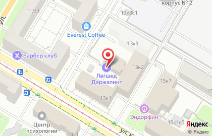 Юридическое агентство Тарасов и партнеры на улице Кржижановского на карте