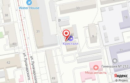 Станция техосмотра Топсто в Железнодорожном районе на карте