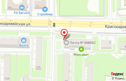 Отделение почтовой связи Почта России на улице Сухаренко на карте