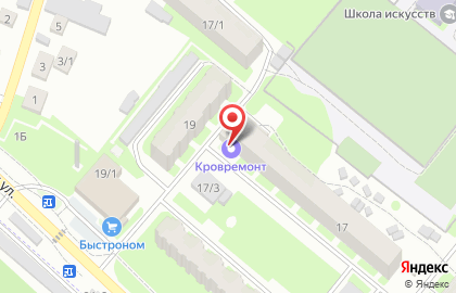Строительная компания Триумф на Солнечной улице на карте