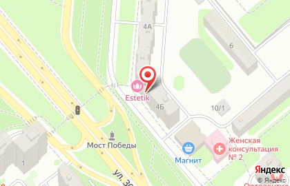 Стоматологическая клиника Евромед на улице 30 лет Победы на карте