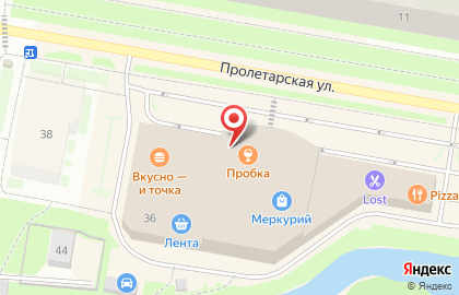 Магазин профессиональной косметики и оборудования Архитектор красоты на Пролетарской улице на карте
