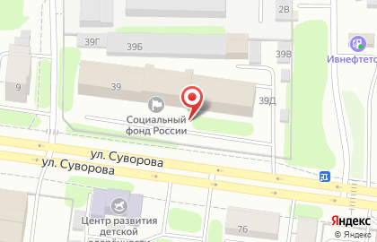 Торгово-производственная компания Евротрейд на улице Суворова на карте
