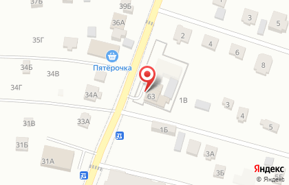 Гостиница Очаг на Центральной улице на карте