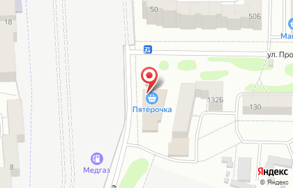Супермаркет Пятёрочка в Йошкар-Оле на карте