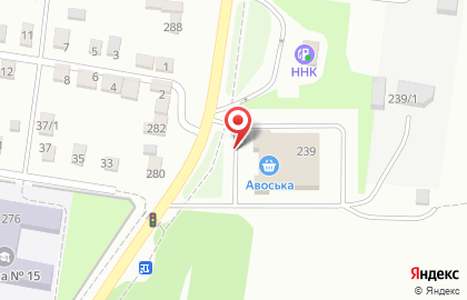 Супермаркет Авоська на Театральной улице на карте