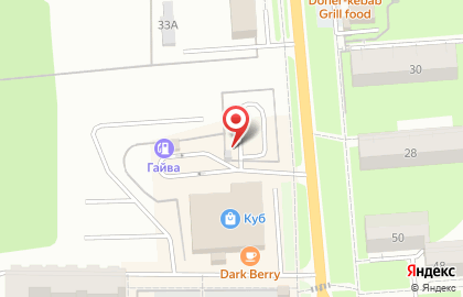 Автостоянка в Перми на карте