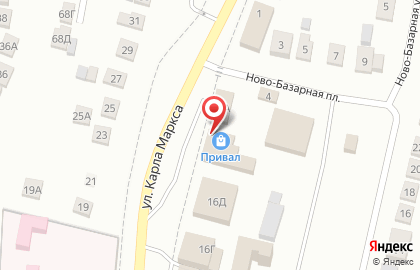Магазин Привал в Саранске на карте