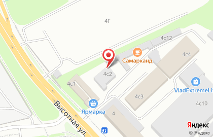 Орион Трейд на Высотной улице на карте