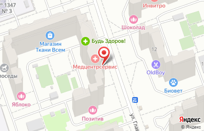 Интернет-магазин Legins.ru на улице Главмосстроя на карте