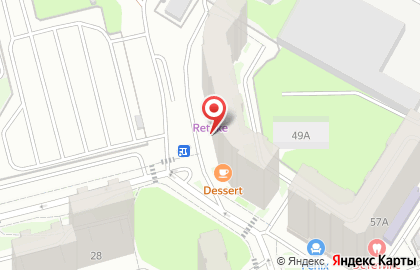 Акватория раннего плавания Афалина на карте