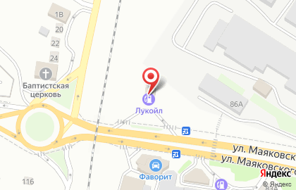 Лукойл в Ростове-на-Дону на карте