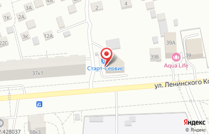 Магазин крепежных изделий Костинстрой на улице Ленинского Комсомола на карте