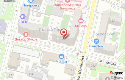 Магазин Автошторки58 в Первомайском районе на карте