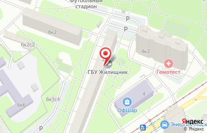 Учебно-консультационный пункт по ГО и ЧС в Москве на карте
