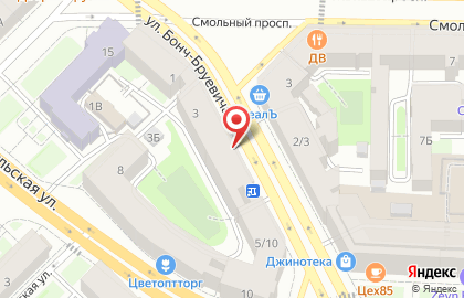 Магазин цветов Роза Ветров в Центральном районе на карте
