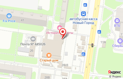 Магазин хлебобулочных и кондитерских изделий на Революционной улице на карте