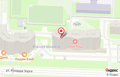 Строительная компания Простор в Красносельском районе на карте