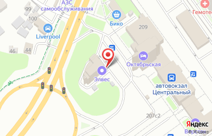 Завод стеллажных систем Нордика в Октябрьском районе на карте