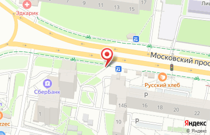 Пресса на Московском проспекте на карте