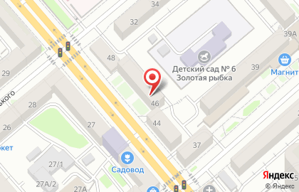 Спутниковый интернет-провайдер для дома и бизнеса SenSat на улице Красина на карте