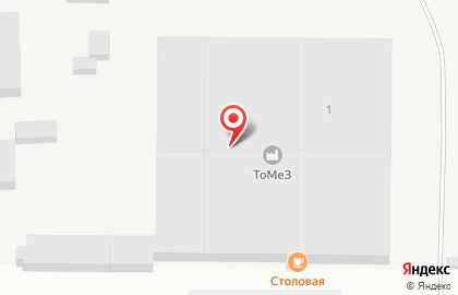 Томез на карте