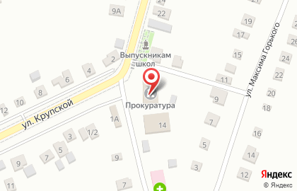 Прокуратура Татищевского района на карте