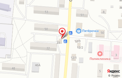 Продуктовый магазин в Волгограде на карте