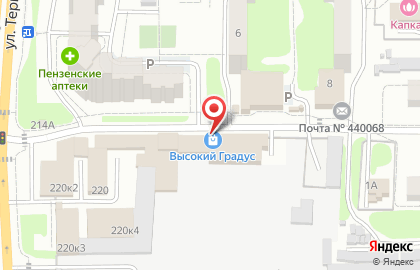 Пекарня-кондитерская Сахарная пудра в Первомайском районе на карте