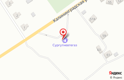 СургутНефтеГаз в Калининграде на карте