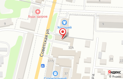Салон-магазин Мебель по карману на Советской улице в Щёкино на карте