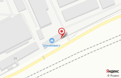 Шининвест в Челябинске на карте